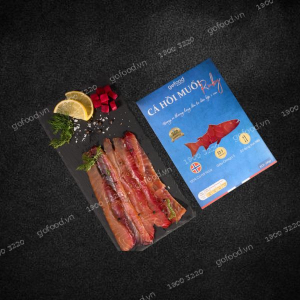 Cá hồi muối Ruby 100gr